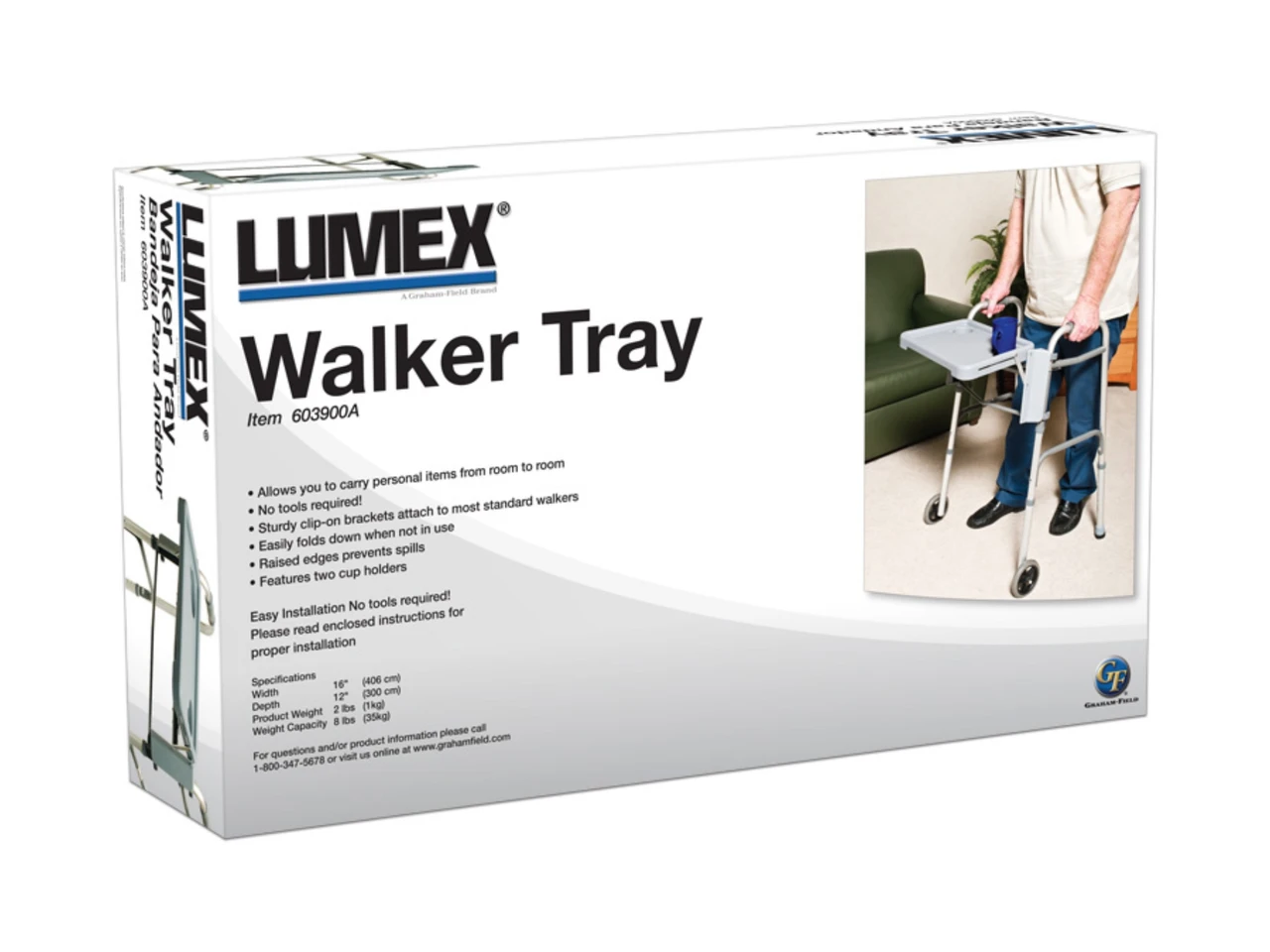 Lumex Walker Tray by Graham Field Box