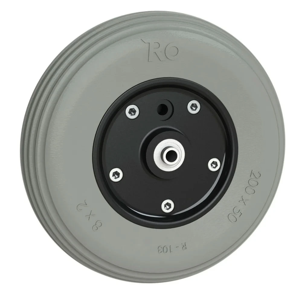 8x2.2" Caster Wheel Assembly Grey