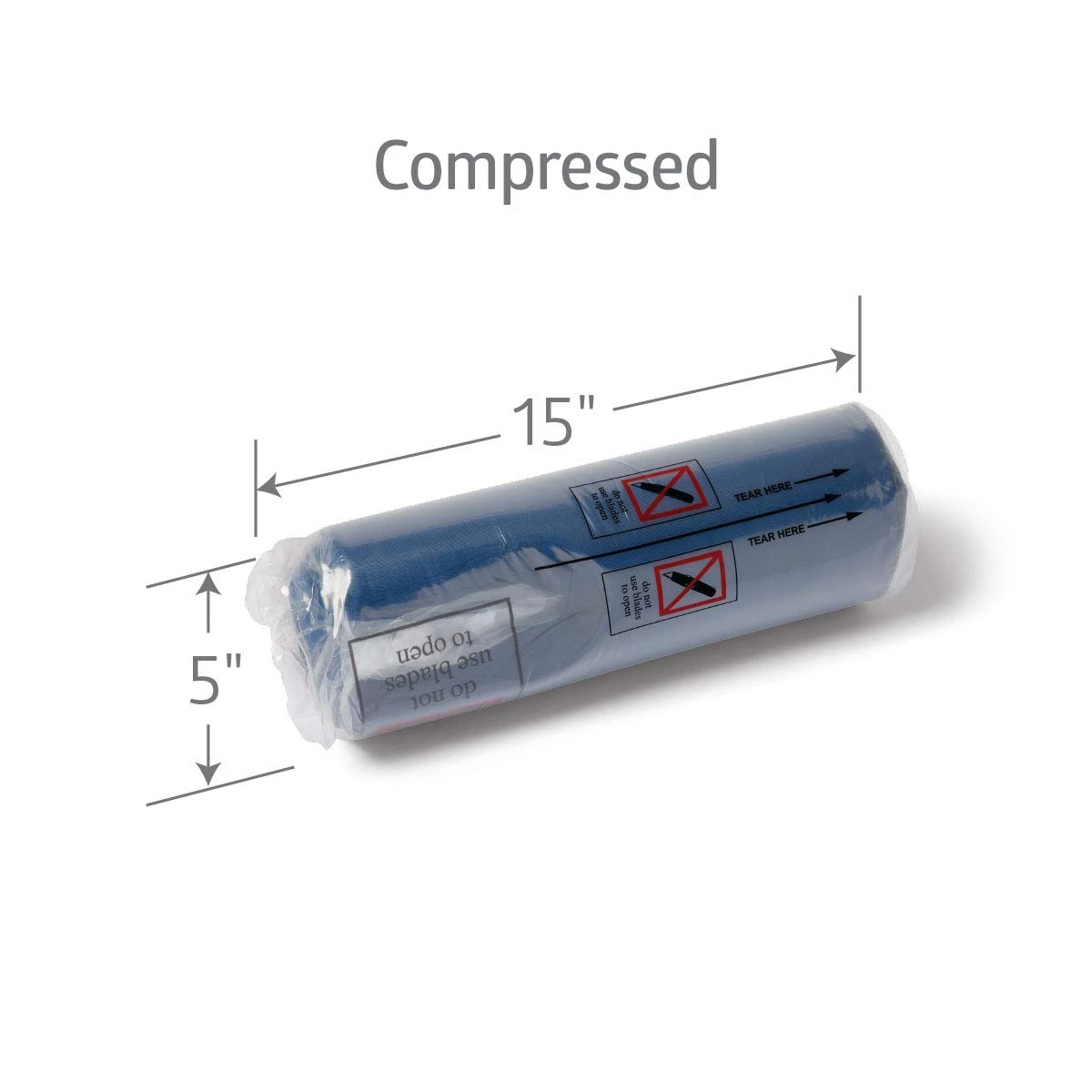Medline Compression Packed Coccyx Cushions
