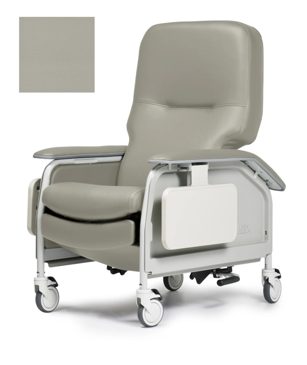 Lumex Deluxe Clinical Care Recliner Concrete