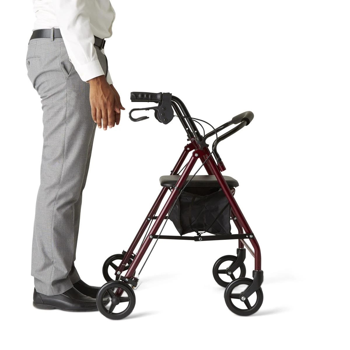 Medline Basic Steel Rollator Lifestyle