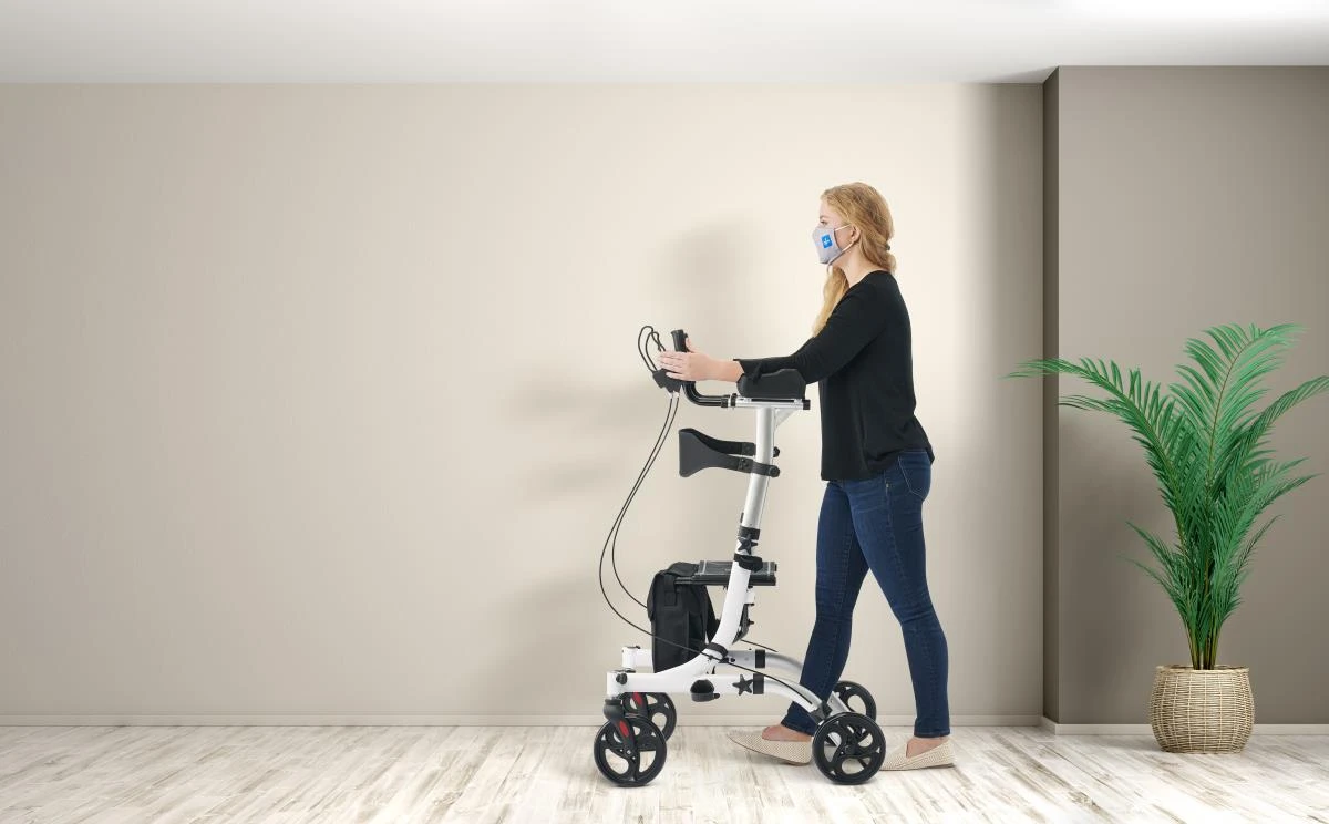 Medline Upright Aluminum Rollator Lifestyle