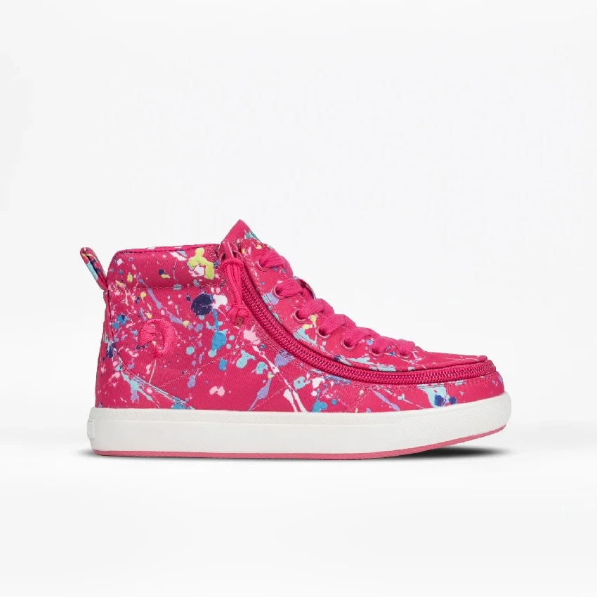 Adaptive Kids BILLY Classic D|R II High Tops_Sasha Splatter