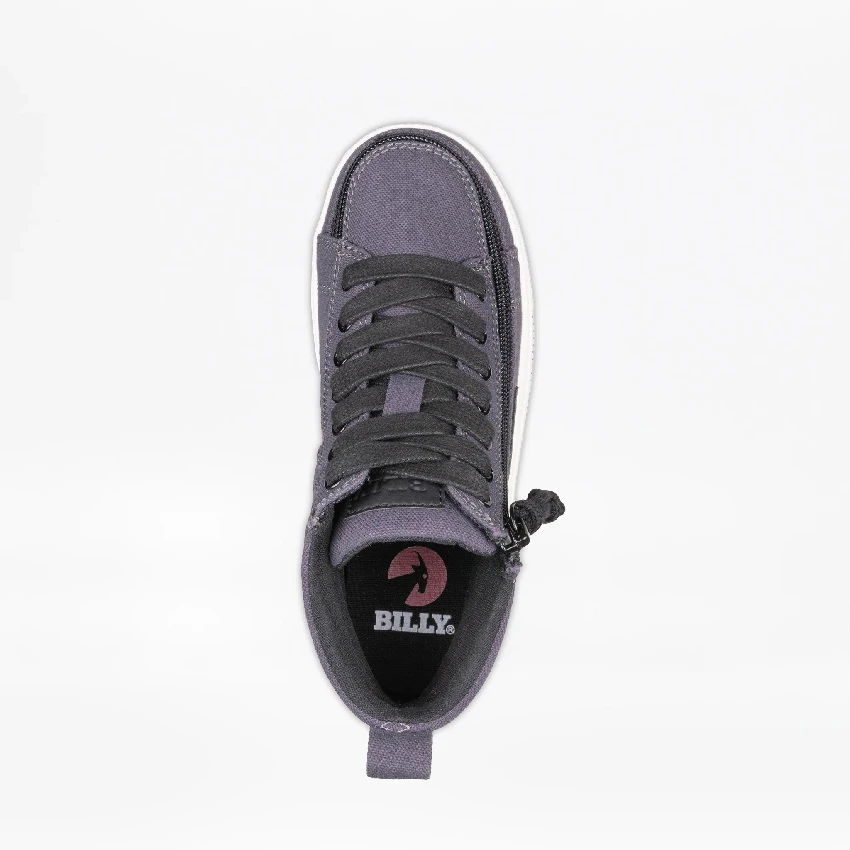 Adaptive Kids BILLY CS High Tops_Neon Camo Adjustable Laces