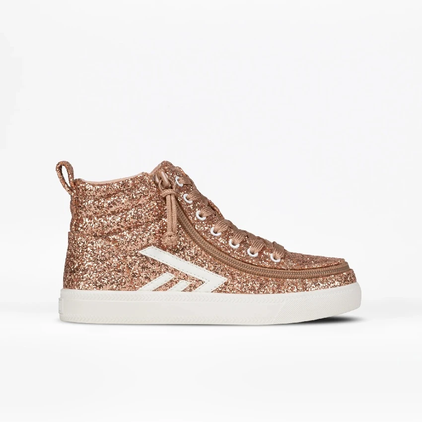 Adaptive Kids BILLY CS High Tops_Rose Gold
