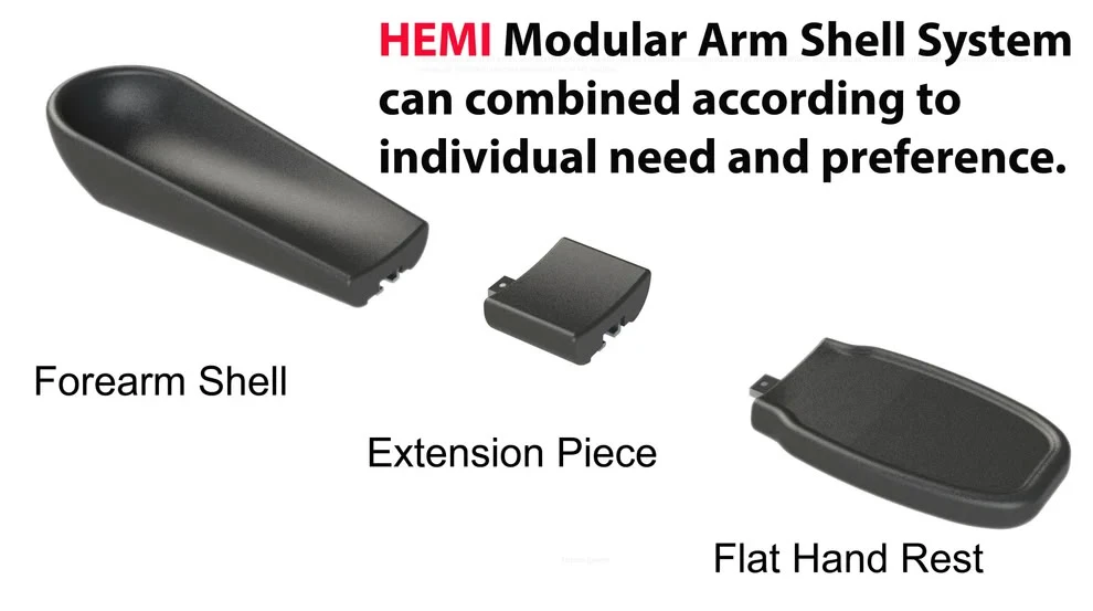 Anatomic Hand Rest Combined