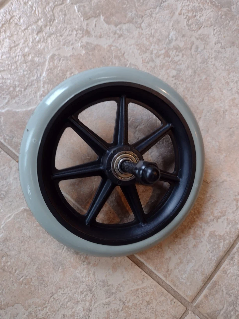 Lumex Walkabout Lite Four-Wheel rollator wheels