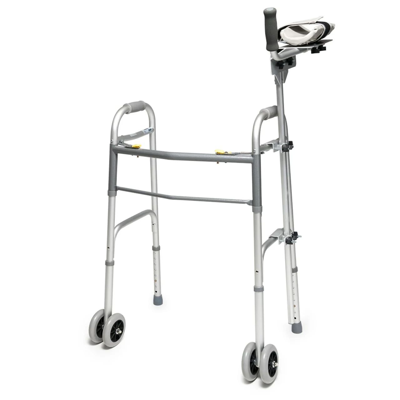 Lumex Imperial Collection Dual Release X-Wide Folding Walker Cane Holder