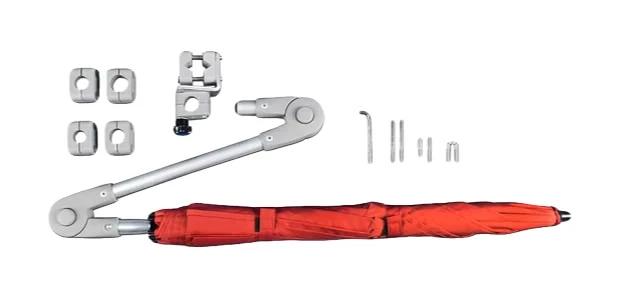 Umbrella For Walkers/Wheelchairs/Scooter Parts Red