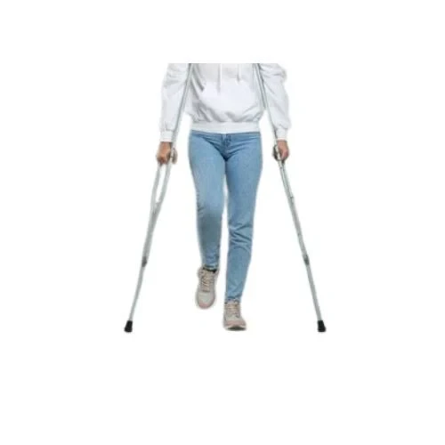 Lumex Bariatric Imperial Steel Crutches Lifestyle 