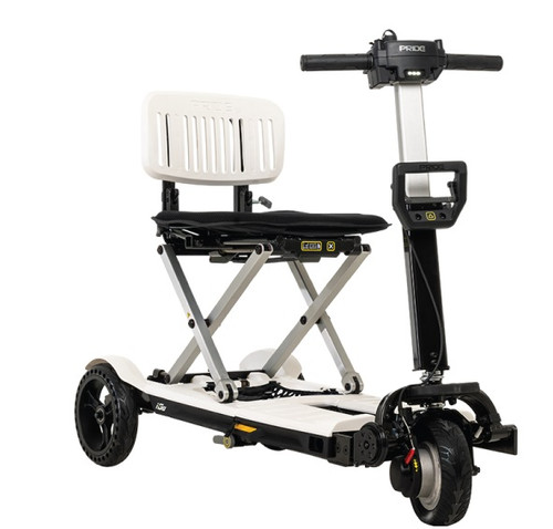 i-Go Folding Scooter, by Pride Mobility White