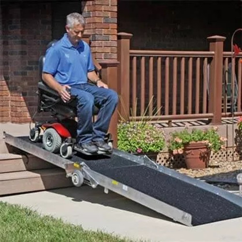 PVI Wheel-a-Bout Ramp-Anti-Slip, High Traction Surface