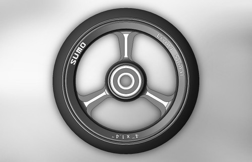 スケートボード Phase caster wheel Sofa tone 56mm 78A PHASECASTER - SOFA TONE 56MM - RED– The Heated Wheel