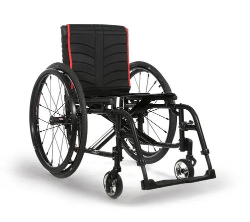 Quickie 2 Folding Ultra Lightweight Wheelchair_Right Side View