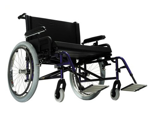 M6 Folding Ultra Lightweight Heavy Duty Wheelchairs_Full View 