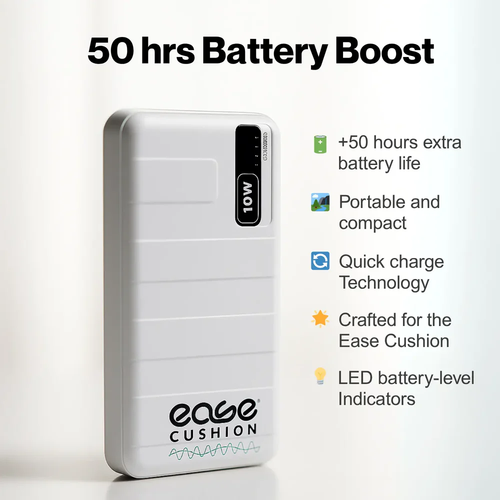 50 Hours Battery Boost by Ease Cushion Product Features