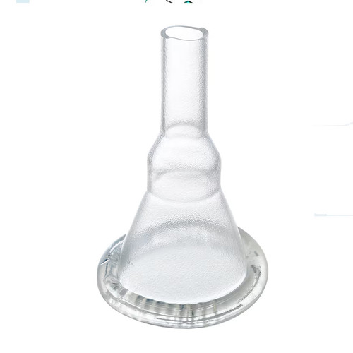 Freedom Clear Male External Catheter Standard Length by Coloplast Closer View