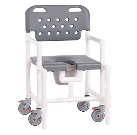 Midsize Elite Shower Chair Commode