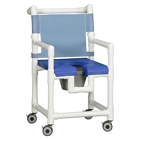 Deluxe Open Front Shower Chair Commode SC720 P