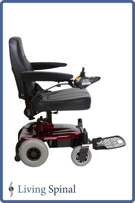 Jimmie Power Chair by ShopRider Product Side View Living Spinal