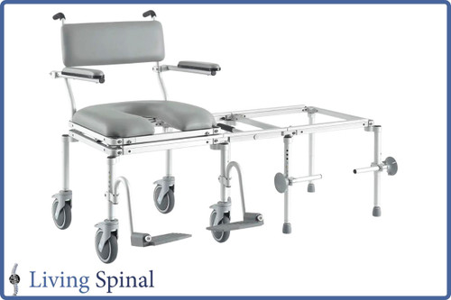 Nuprodx MC6200 Commode Chair Tub Access Slider Product Overview Living Spinal