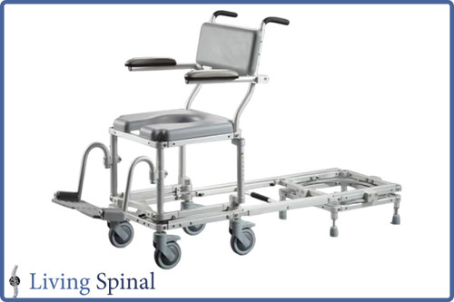 MC6000RS Commode Chair Tub Access Slider by Nuprodx Product Overview Living Spinal