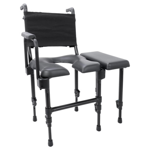 ActiveAid BCB Bath Commode Bench No Left Arm Rest