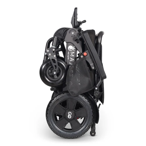 MAJESTIC 440 HD PLUS Remote Controlled Heavy Duty Electric Wheelchair Right Fold