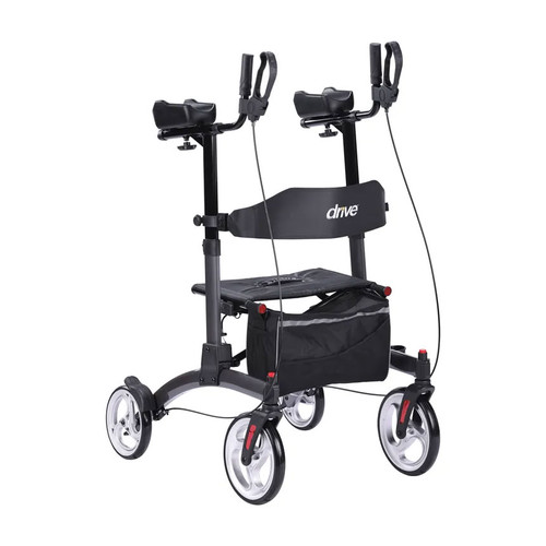 Elevate Upright Walker Black