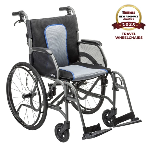 AeroFly™ Ultra-Lite Wheelchair Main Gray