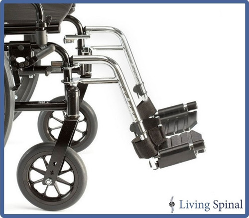 Invacare 9000 Jymni Recliner Wheelchair Front Riggings