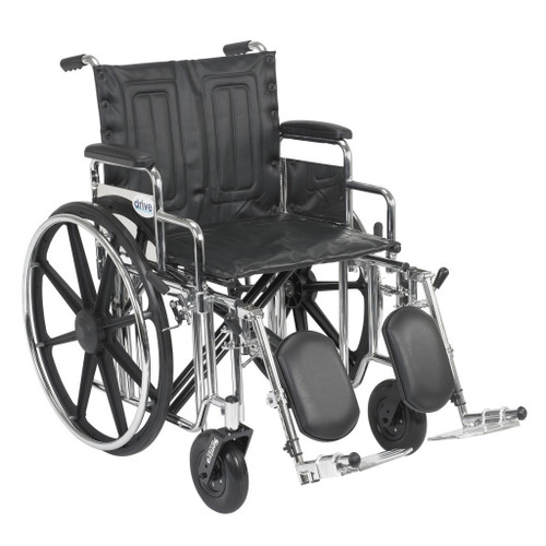 Bariatric Sentra Extra-Heavy-Duty Wheelchair Main Image
