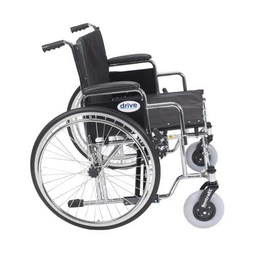 Bariatric Sentra EC Heavy-Duty, Extra-Extra-Wide Wheelchair Full Right