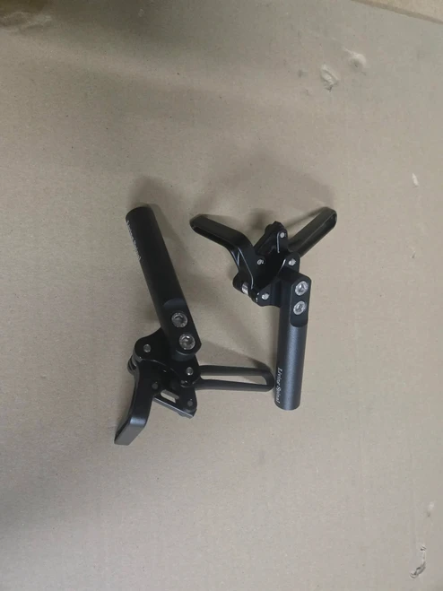 BOA Push-2-Lock Wheelchair Brakes Black