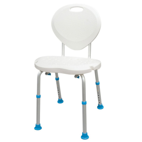 AquaSense Ergonomic Adjustable Bath Seat with Backrest Main Image