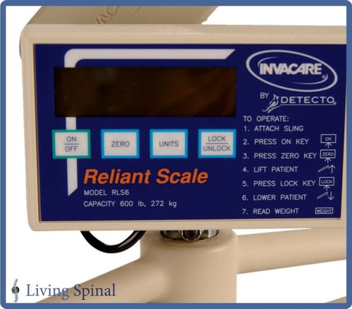 Invacare Reliant Digital Scale Product Overview Living Spinal
