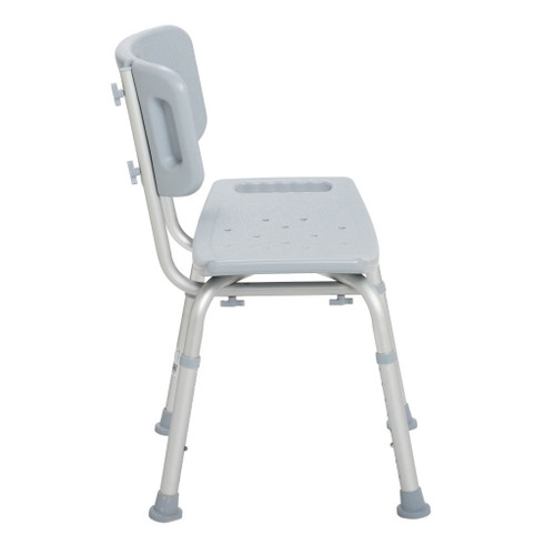 Deluxe Aluminum Bath Chair Full Right