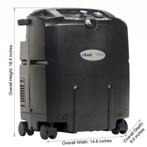 5L Compact Oxygen Concentrator Dimensions