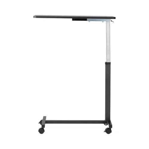 Medline Economy Overbed Table Side View Left Max Height