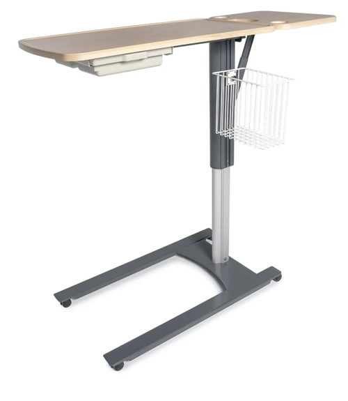 Lumex Overbed Table with Laminated Single Top