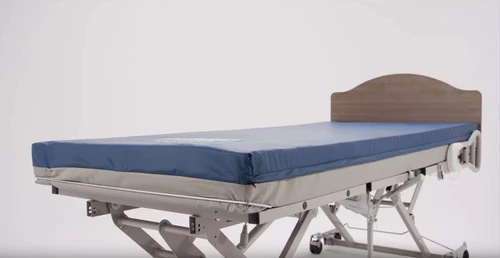 Lumex Select Series Foam Mattress on Hospital Bed