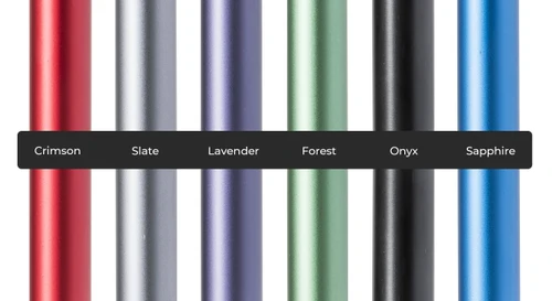 Air Cane Hardened Anodized Aluminum