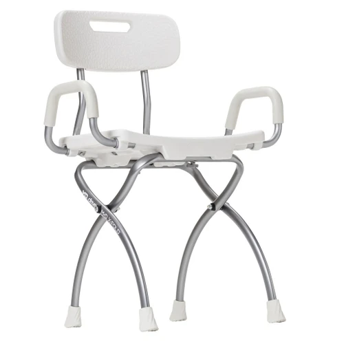 X-Fold Shower Chair White