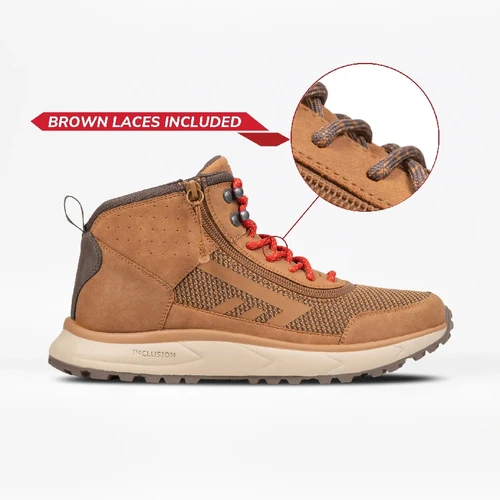 Adjustable and functional laces_Brown Lace