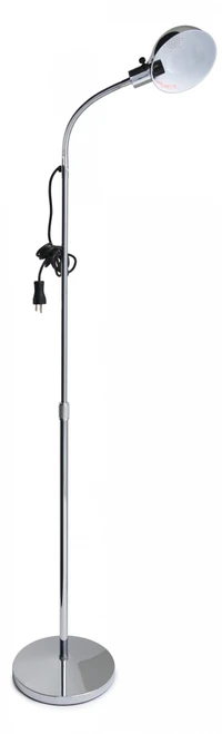 Graham Field Gooseneck Exam Lamps with Chrome-Plated Base, Hospital Grade Plug
