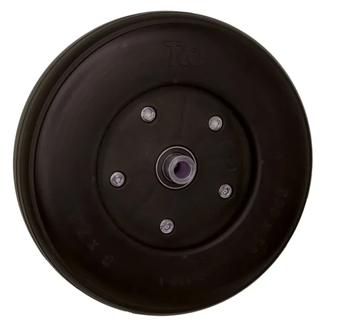 8x2" Caster Wheel Assembly Black