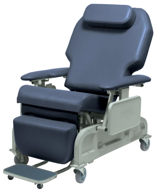 Lumex Powered Bariatric Clinical Care Recliner Blue Ridge
