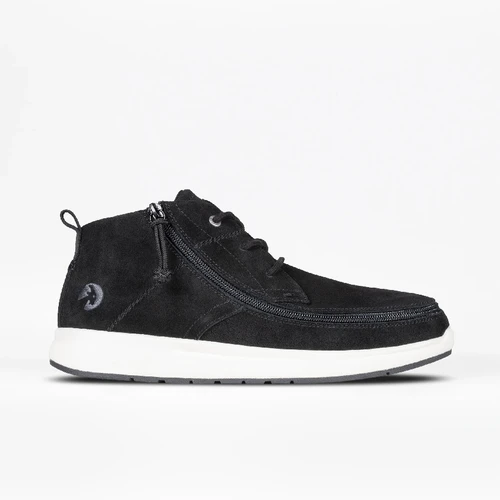 Adaptive Men's Suede BILLY Comfort Chukkas_Black