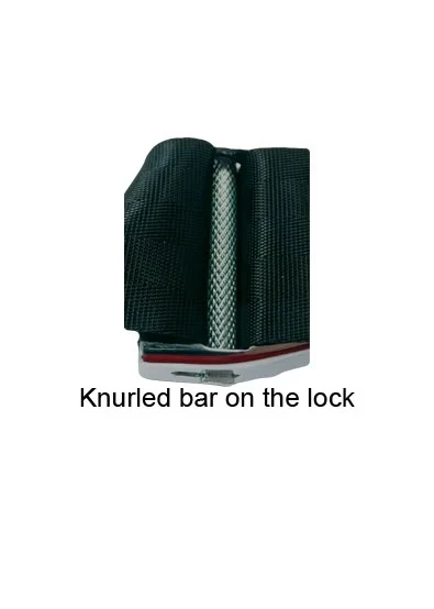 Airline Positioning Belt Knurled Bar