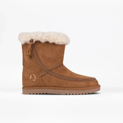 Adaptive Kids BILLY Cozy II Zipper boot_Chestnut